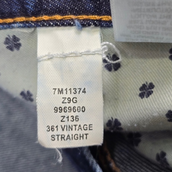 LUCKY BRAND-  Mens 361 Vintage Straight Jeans 40 X 34 - Picture 5 of 7